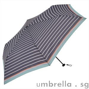 Nifty Japan Light Weight Carbon UV 90% Stripe Umbrella