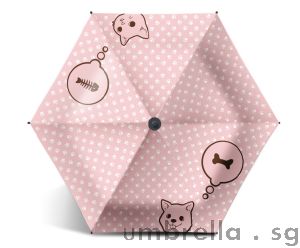 Umbrella Label 99.9%UV Blockout Cat & Dog 