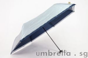 UV Coated Folding Umbrella in Light-weight Fabric